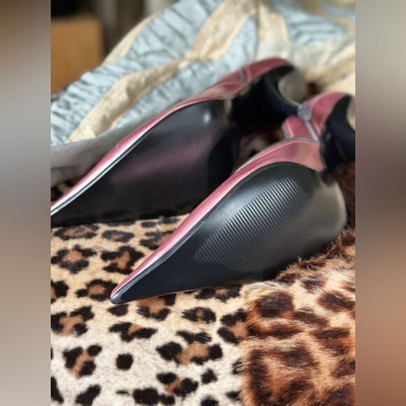 Steve Madden Metallic Pink D’Orsay Stiletto Heels - Picture 7 of 16